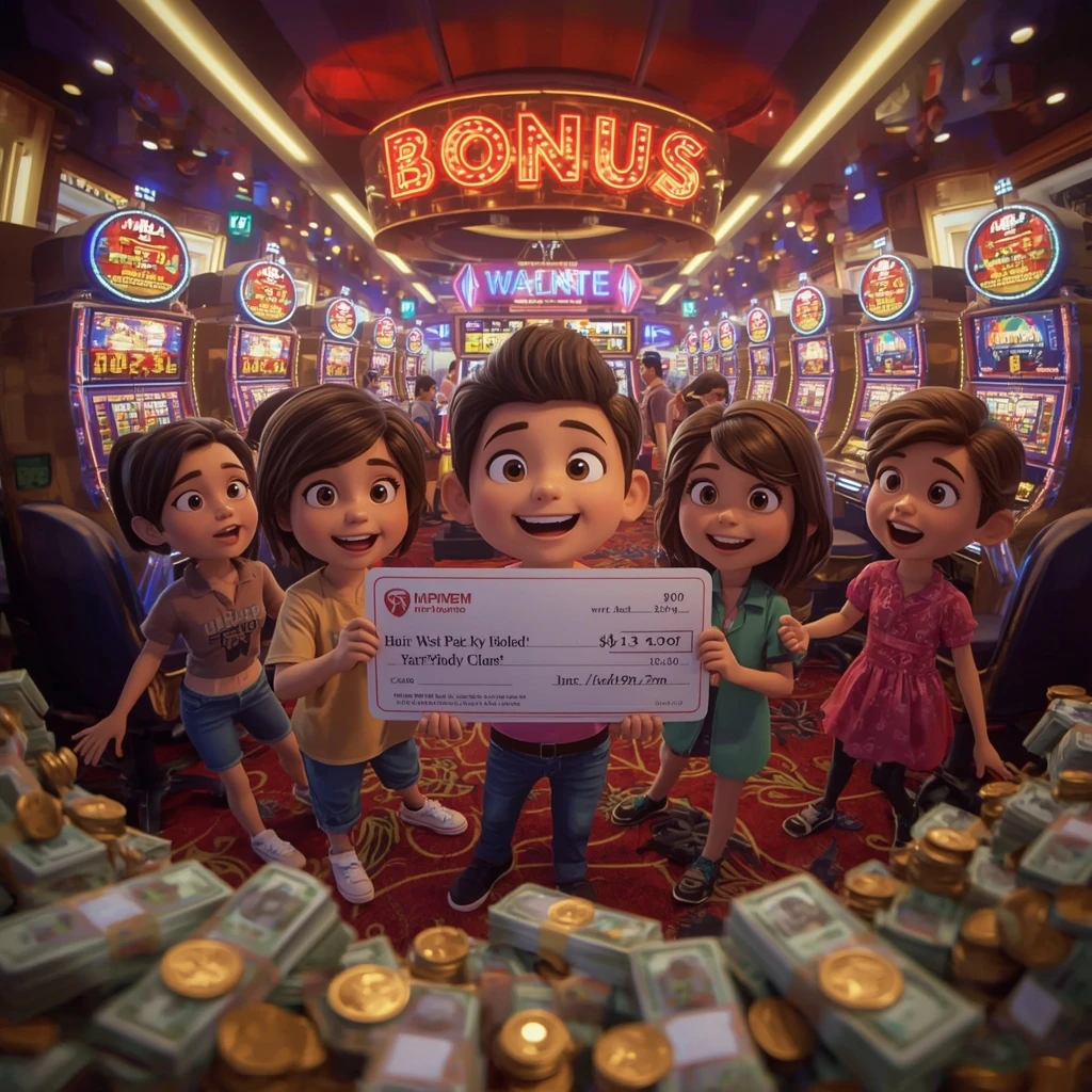 bonus dans les mains d'un homme au casino YONIBET CASINO
